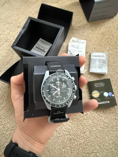 Omega x Swatch Speedmaster Mission To