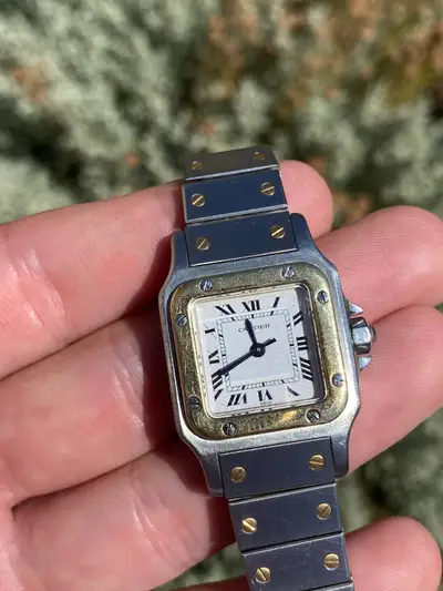 Cartier Santos Carrée 0902 18ct Gold