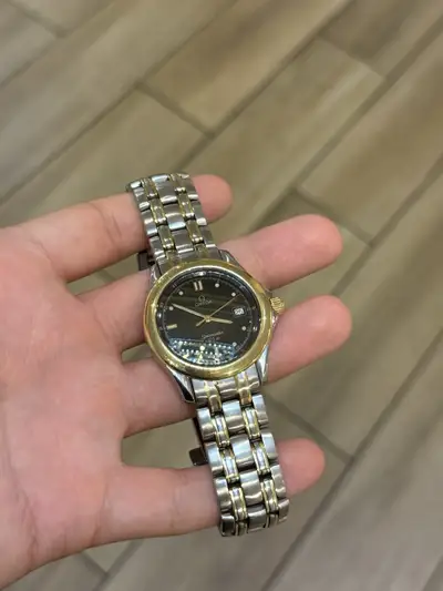 Omega Seamaster Two-Tone Bracelet Date