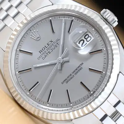 Rolex DATEJUST 1601 18K GOLD STEEL