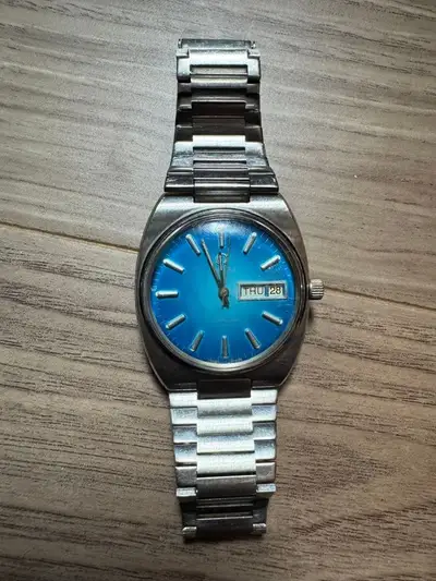 Omega Seamaster Blue Gradient Men