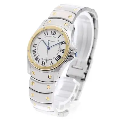 Cartier Santos Dumont W20037R3 SS Date