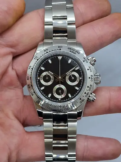 Unknown Custom Built Chronograph VK63 Steel Bezel