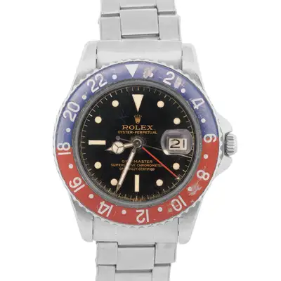 Rolex GMT-Master PEPSI GILT Chapter Ring
