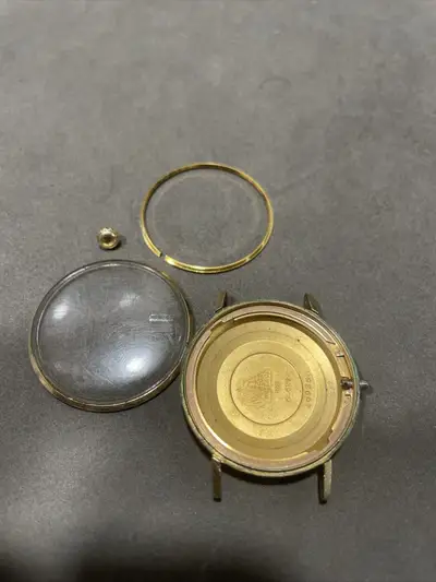 Omega Seamaster Deville 14kt Gf Case