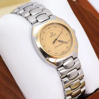 Omega Working OMEGA Seamaster TITANE Gold 3992