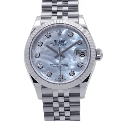 Rolex Datejust Stainless Steel 18K White