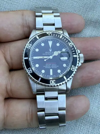 Rolex Submariner 1680 Red Submariner Stainless