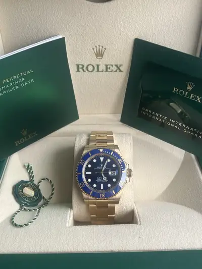 Rolex Rolex Submariner - 18ct Gold - Blue Dial - 2022 - 126618LB