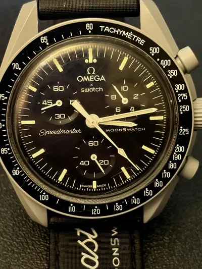 Omega x Swatch Speedmaster Mission To