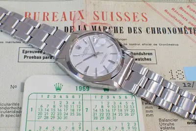 Rolex Oyster Perpetual Date 1500 White