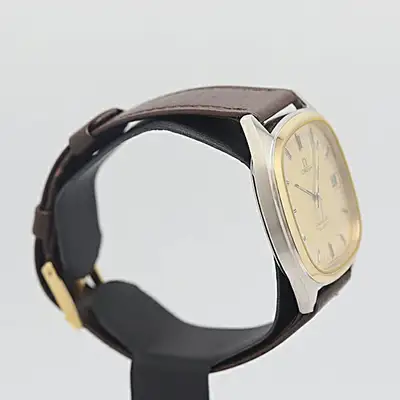 Omega Seamaster TV Screen Date Gold