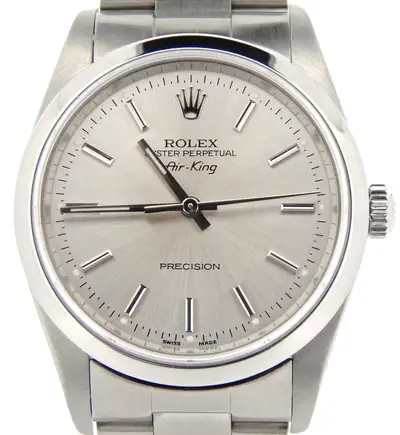 Rolex Air King Men Stainless Steel