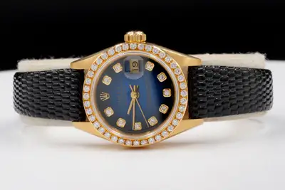 Rolex Datejust 18K Gold w/ Factory
