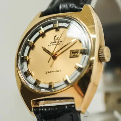 Omega *NEAR OMEGA Seamaster Cal.684 Gold Date