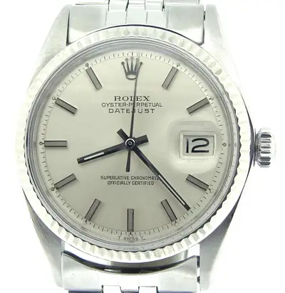 Rolex Datejust Stainless Steel 18K White