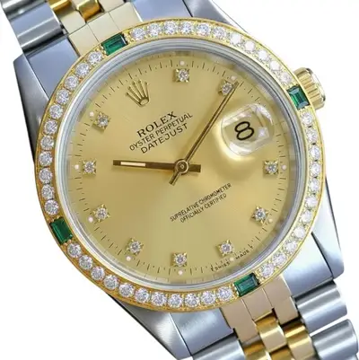 Rolex Datejust Two-Tone 18KY Steel Factory
