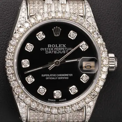 Rolex Datejust 6824 Diamond Bezel Jubilee