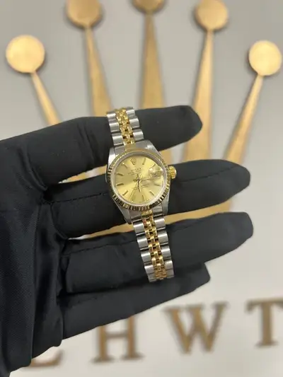 Rolex Datejust Gold Steel
