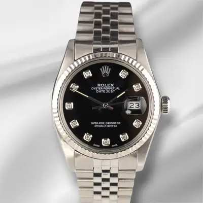 Rolex Datejust Steel Fluted Jubilee