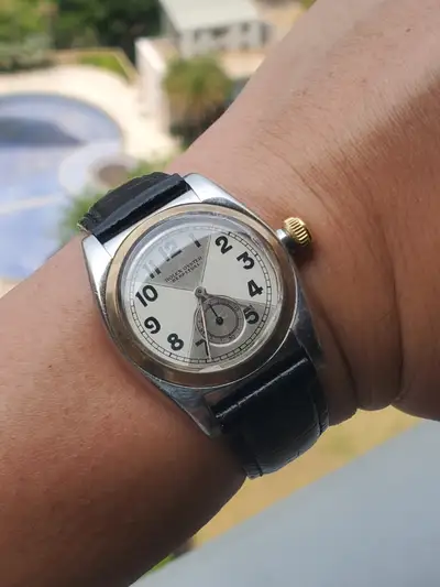 Rolex Bubbleback Ref. 1858 the first