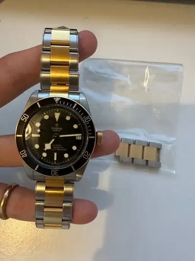 Tudor black bay S+G with and