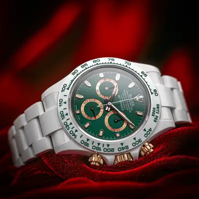 Rolex Daytona White Ceramic AET Remould