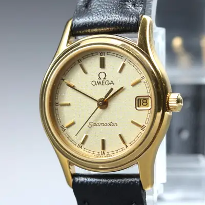 Omega Near OMEGA Seamaster Cal.1426 Gold Roman