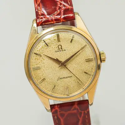 Omega *NEAR OMEGA Seamaster Cal285 Gold Men