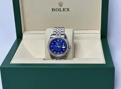 Rolex datejust diamond bezel