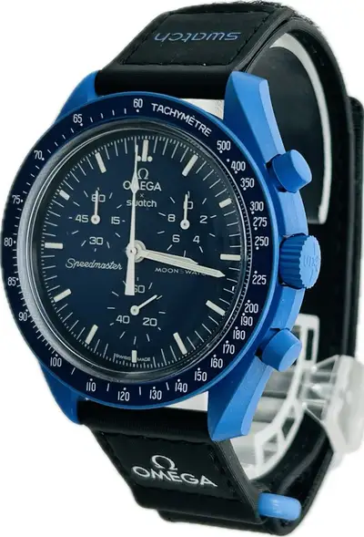 Omega X Swatch Speedmaster Mission To
