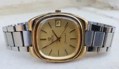 Omega SEAMASTER CAL 1012 GOLD TONE