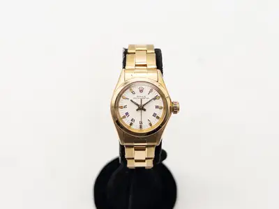 Rolex $25,000 ROLEX OYSTER PERPETUAL 18k Yellow