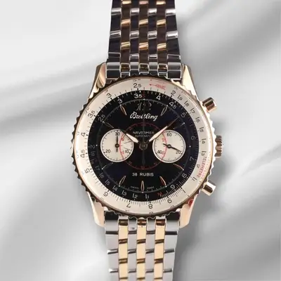 Breitling Navitimer Montbrillant 2-Tone RG-SS H47330