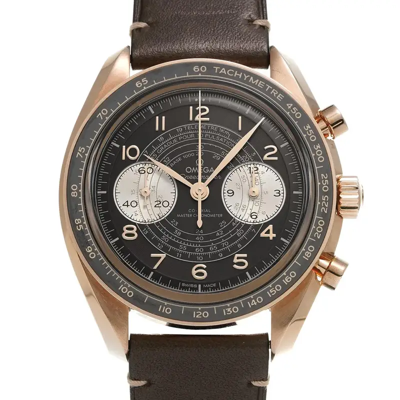Omega Speedmaster 329.92.43.51.10.001 43mm Brown / Silver #WW3474