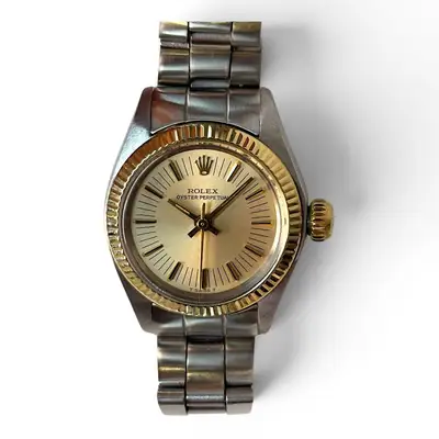 Rolex Oyster Perpetual Two Tone Exotic
