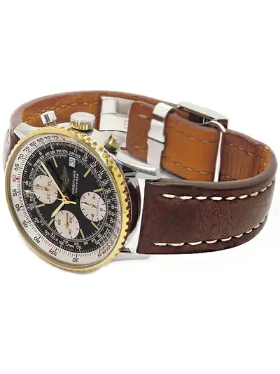 Breitling OLD NAVITIMER B13019 CHRONOGRAPH SS/WHITE