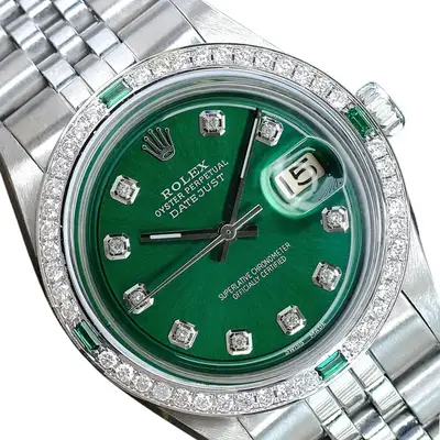 Rolex Datejust Steel Diamond Bezel 1.25ct