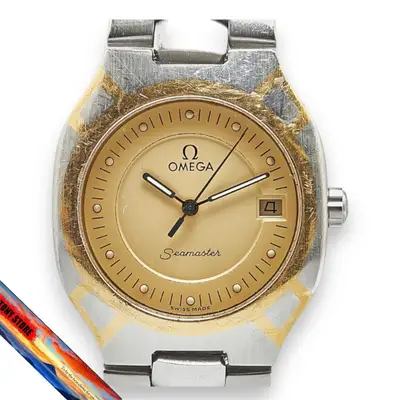 Omega Seamaster Polaris Stainless Steel Yellow