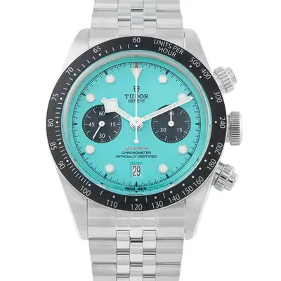 Tudor Black Bay Chrono Flamingo Blue