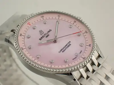 Breitling Navitimer 32 Pink MOP Women's
