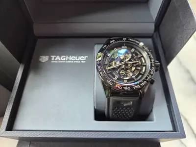 TAG Heuer Carrera Chronograph Skeleton Black