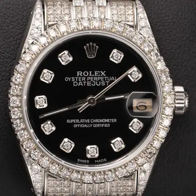 Rolex Datejust 6824 Diamond Bezel Jubilee