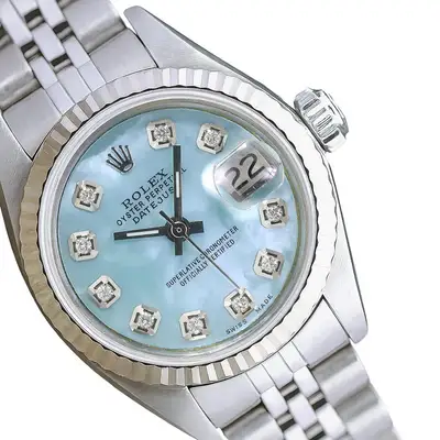 Rolex Datejust Steel Blue MOP 14KW