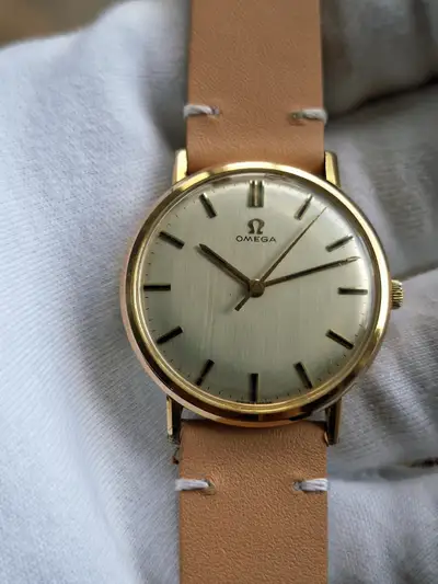 Omega Dress Gold Plated Calibre 600