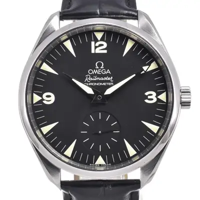 Omega Seamaster Aqua Terra Railmaster Black