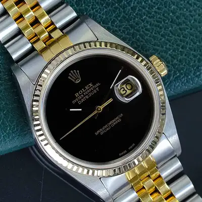 Rolex Datejust Two-Tone Fluted Bezel Jubilee