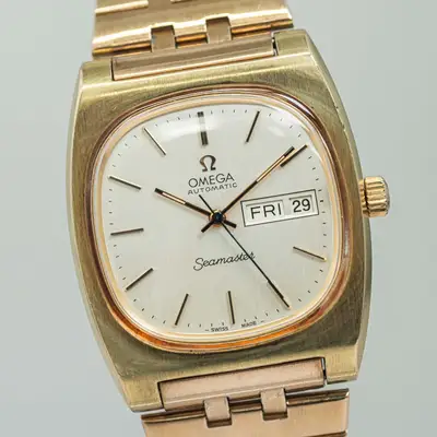 Omega Seamaster Cal.1022 Day/Date Gold 23J