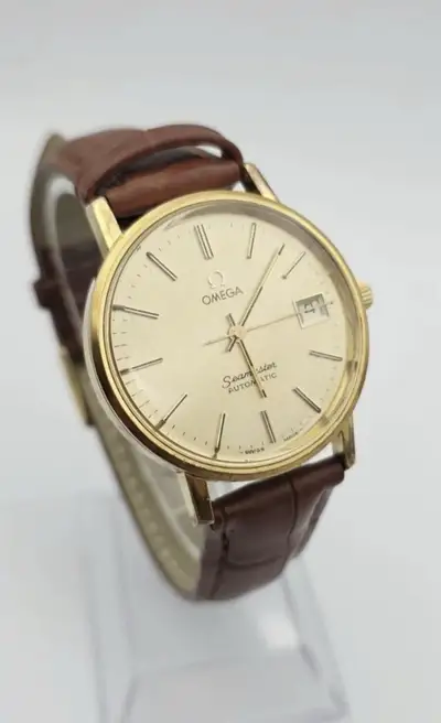 Omega seamaster Cal 1010 gold plated