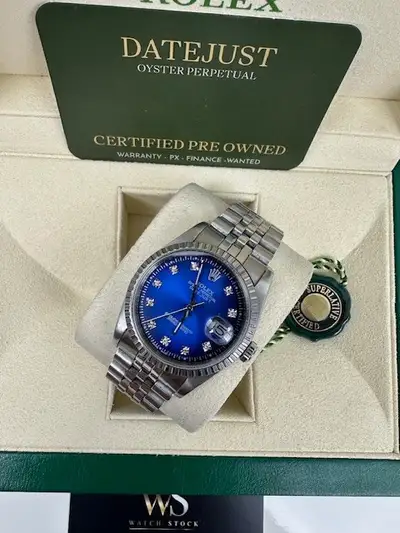 Rolex CERTIFIED STUNNING DATEJUST STEEL MODEL